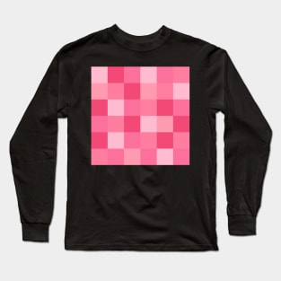 Pink Pixels Long Sleeve T-Shirt